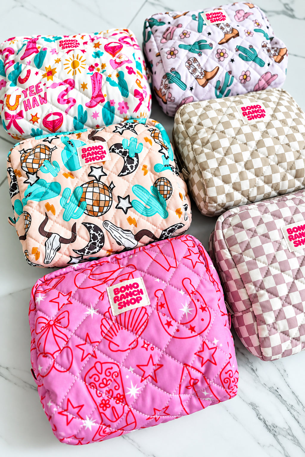 Western Makeup Bag Organizer
