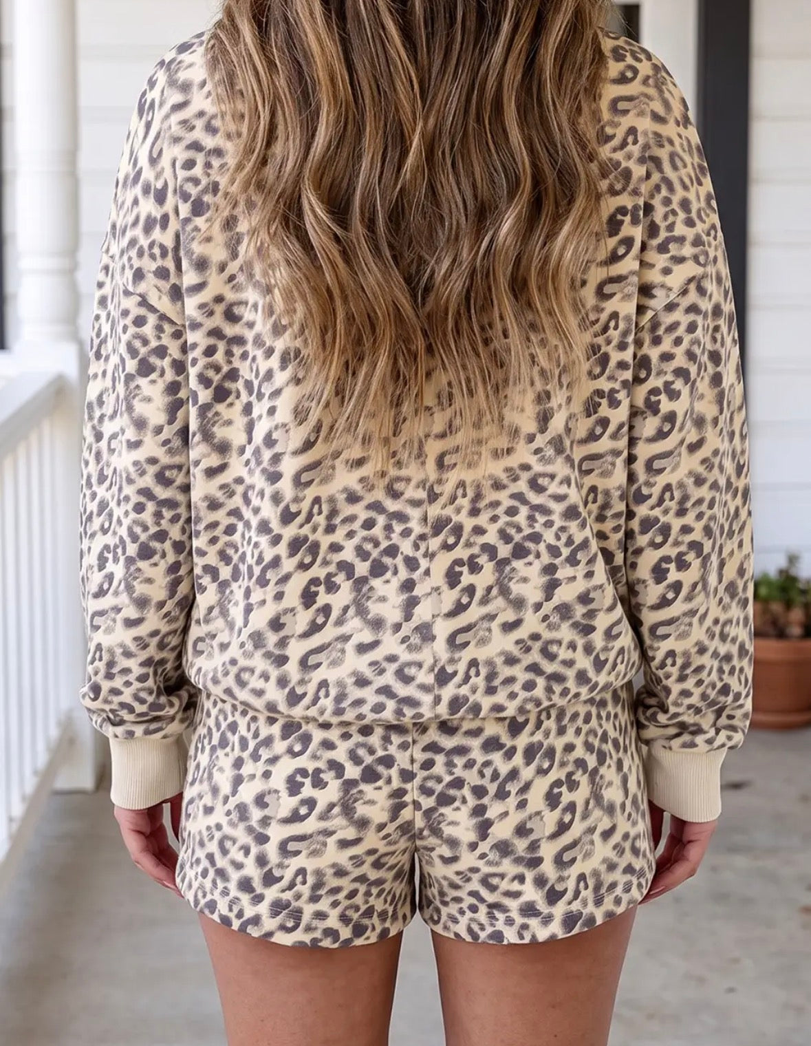 Wild Side Leopard Lounge Set