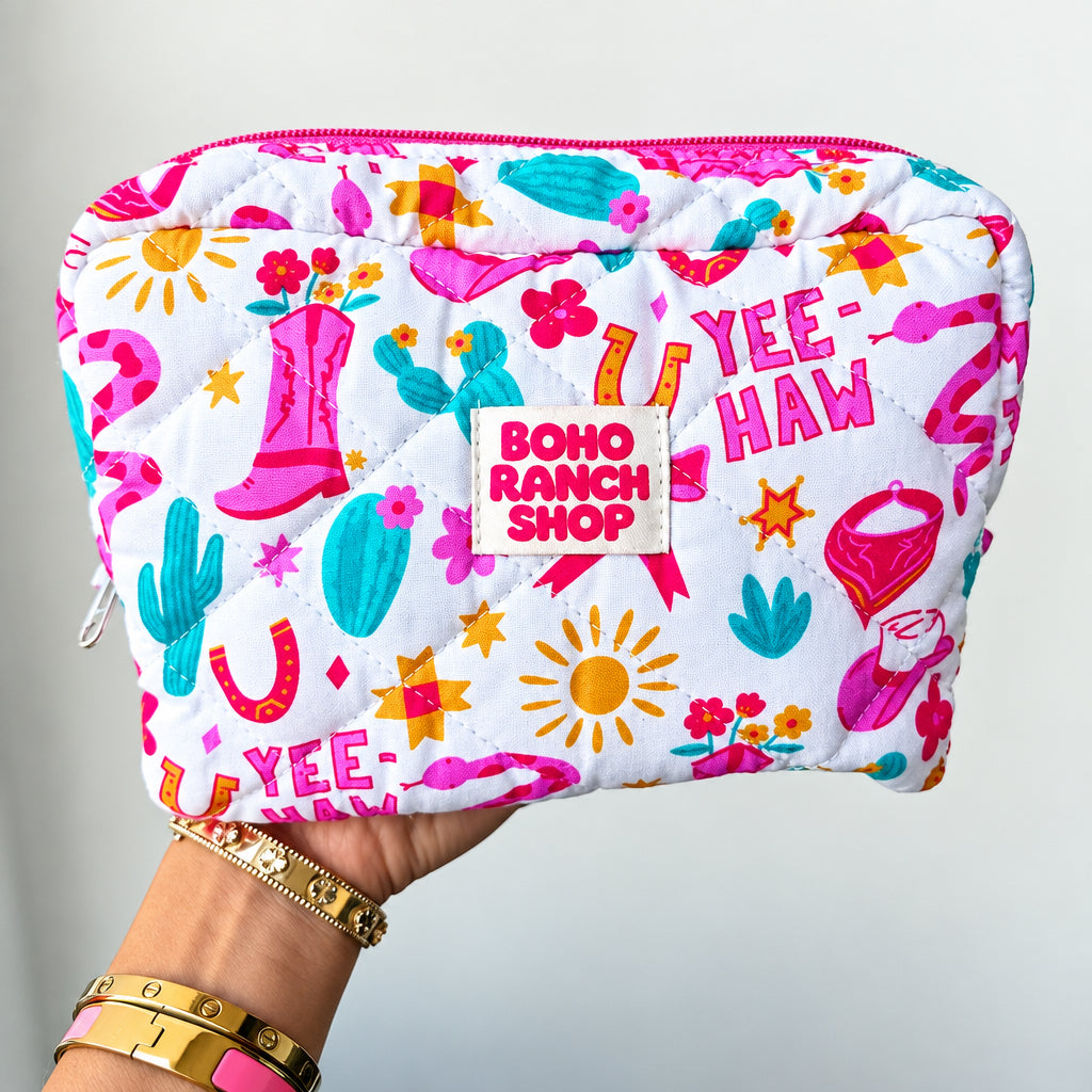 Western Makeup Bag Organizer