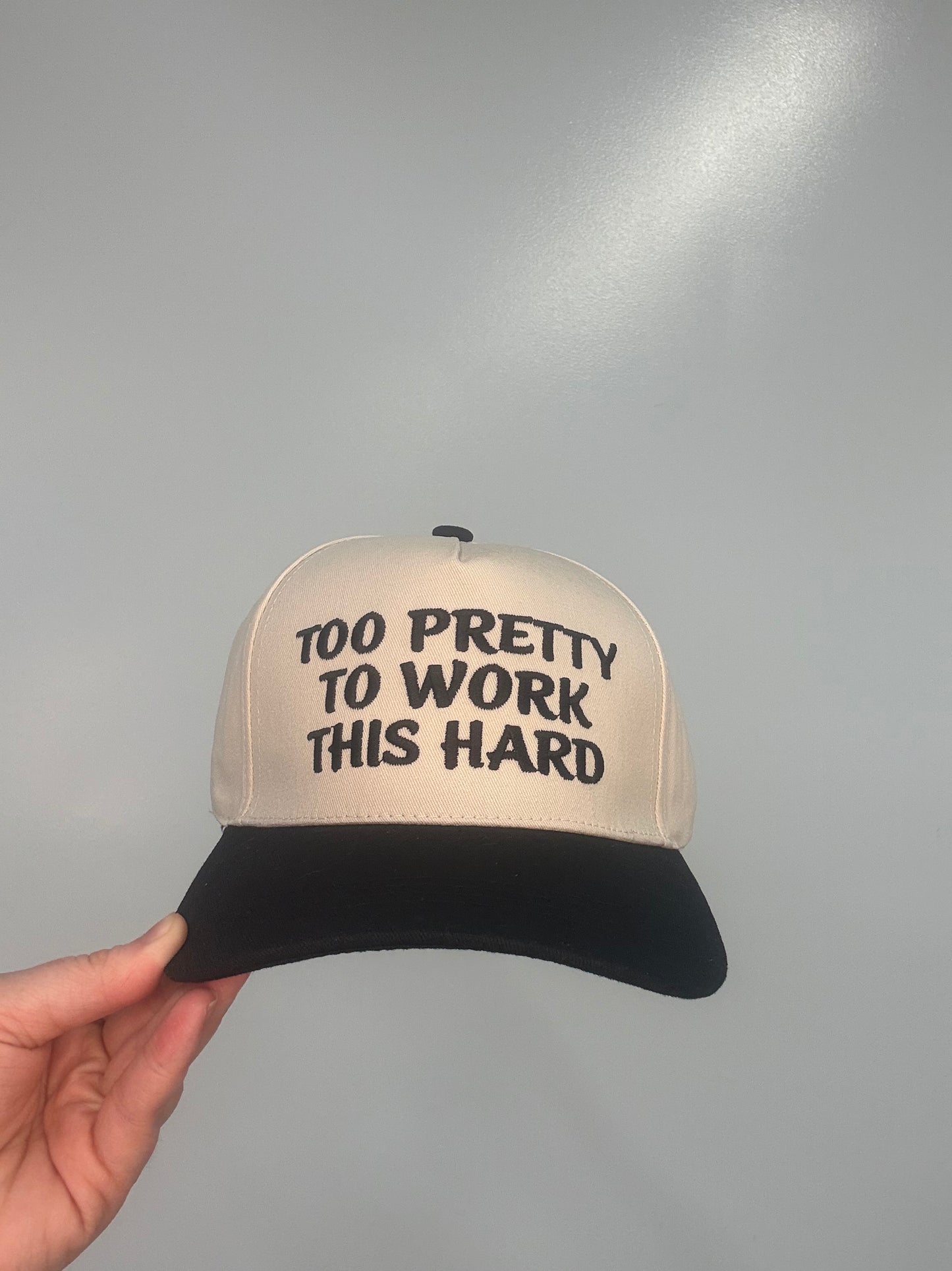 Too Pretty To Work This Hard Hat