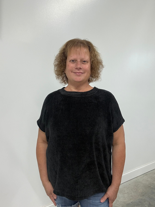 Zenana Chenille Waffle Top