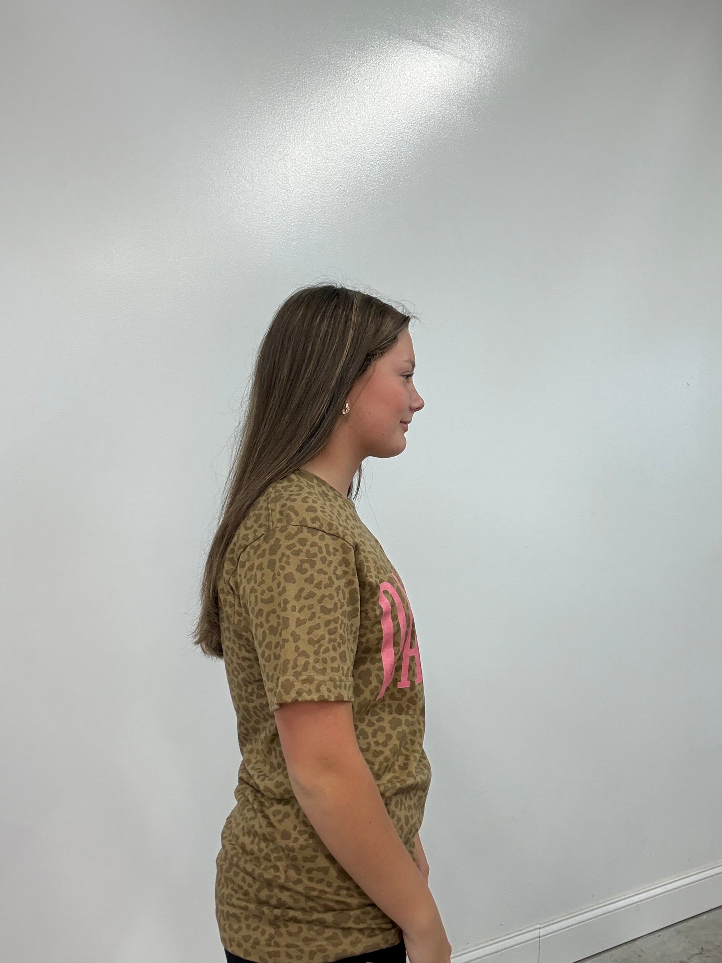 Darlin' Pink Leopard Tee