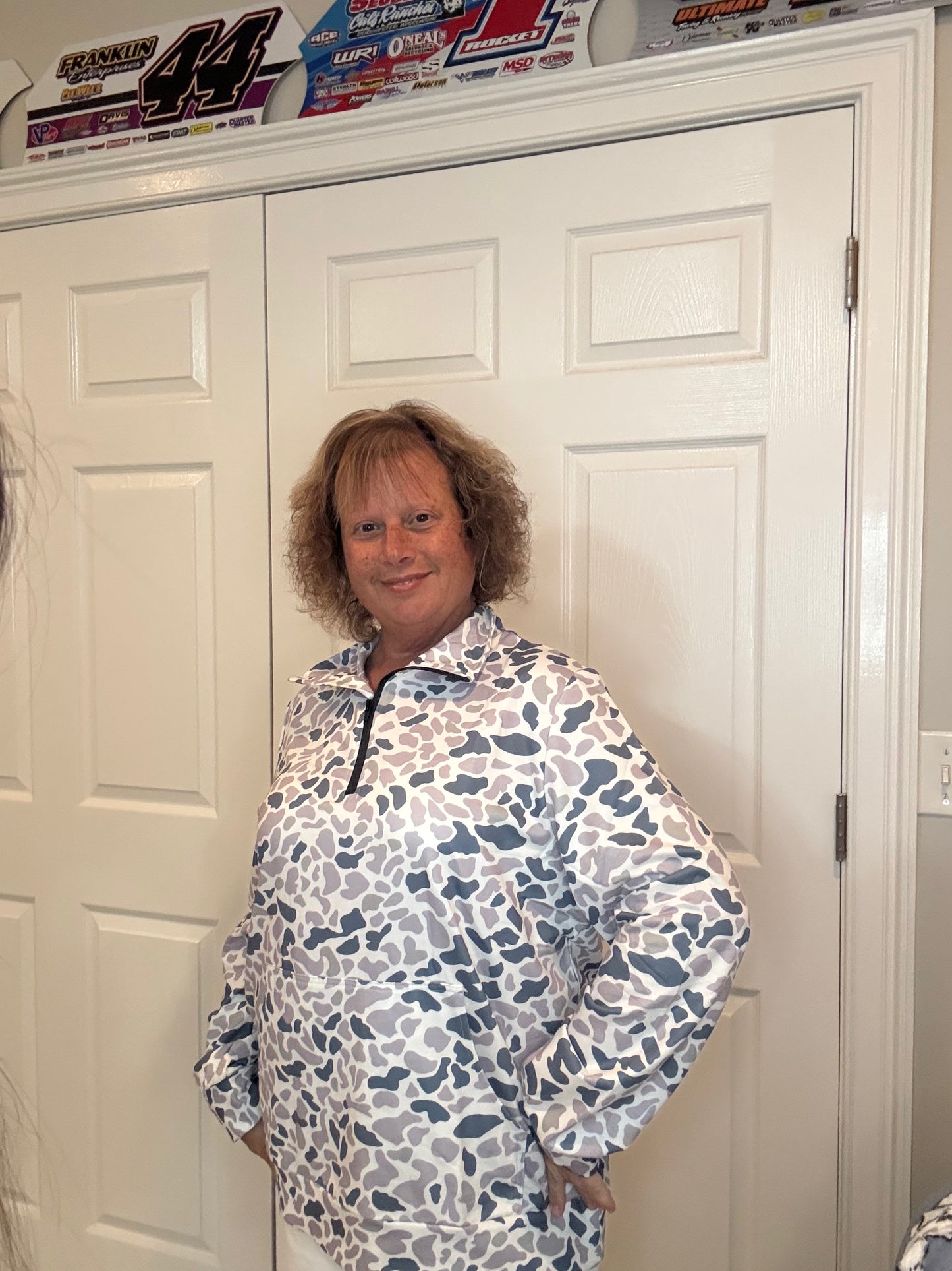 Camo Quarter Zip