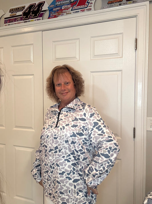 Camo Quarter Zip